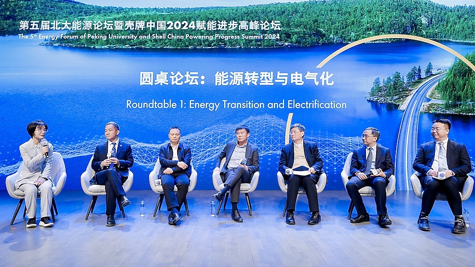 圖注：“能源轉型與電氣化”圓桌論壇